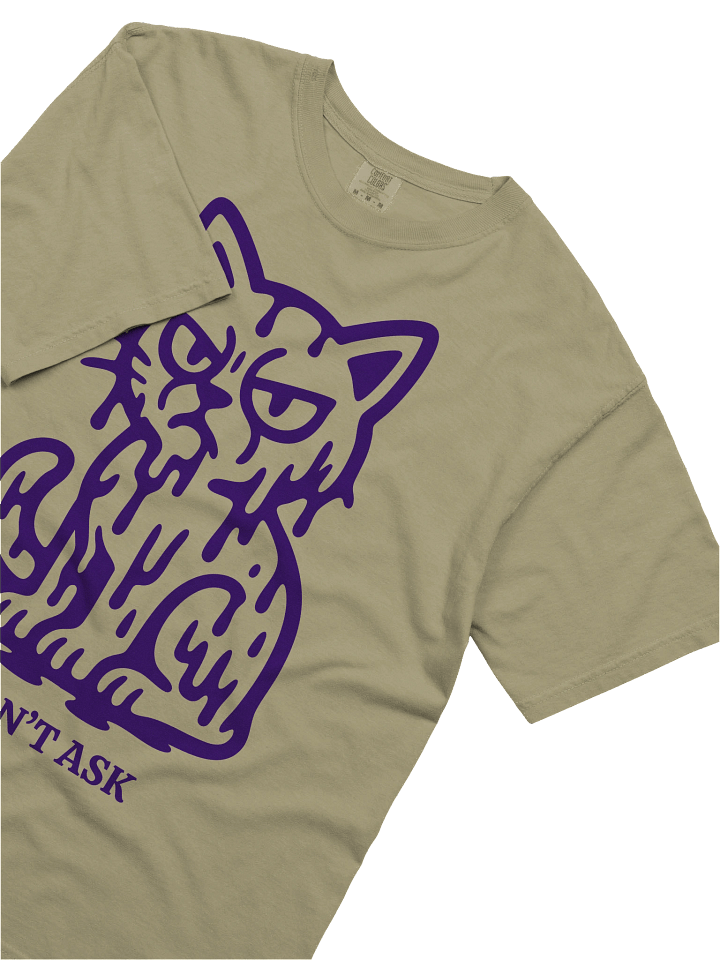 Funny Don’t Ask Wet Cat Comfort Colors® 1717 Tee product image (2)