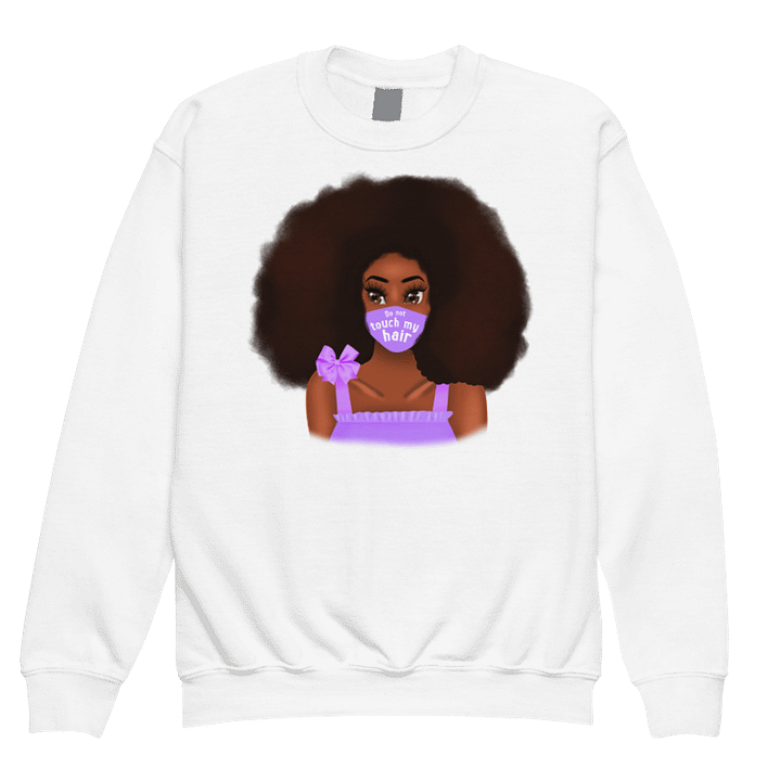 Do Not Touch My Hair Crewneck (Kids) product image (5)