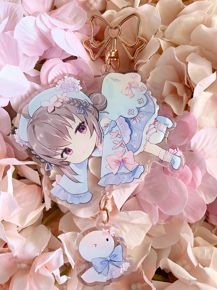 pinch me! acrylic keychain product image (2)