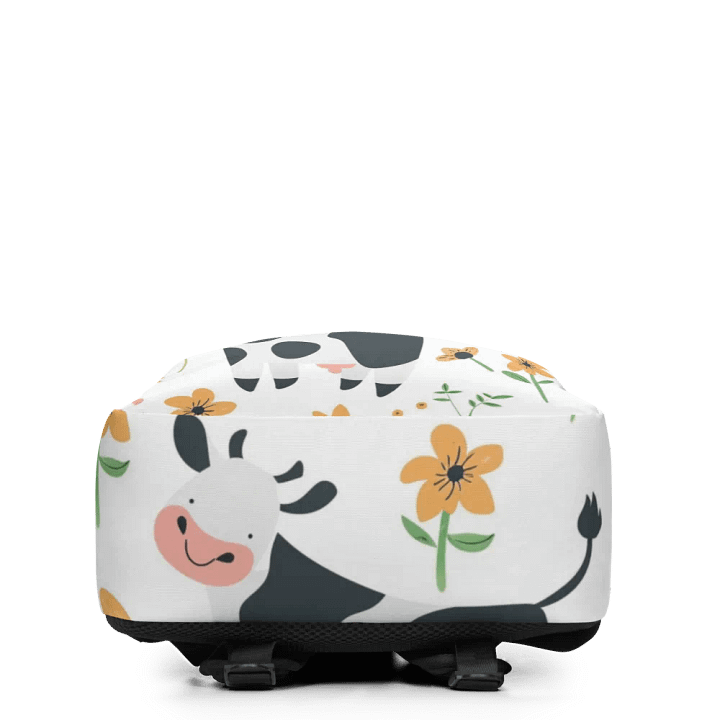 Playful Cow and Flower Backpack product image (2)