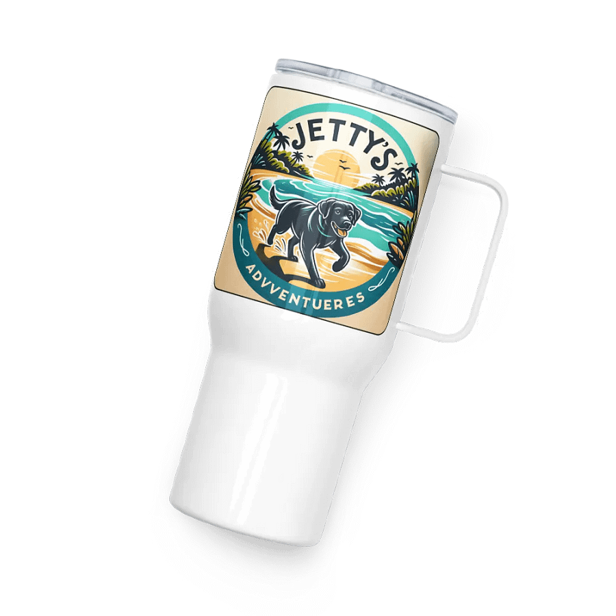 Jetty’s Adventures Logo travel mug product image (4)