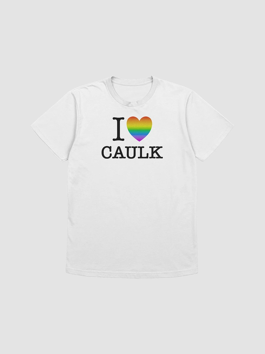 I LOVE CAULK Rainbow / Light Fitted Tee product image (1)