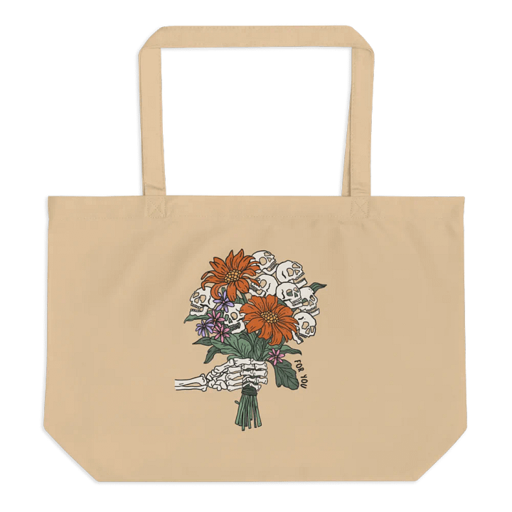 Life & Death Organic Tote product image (1)