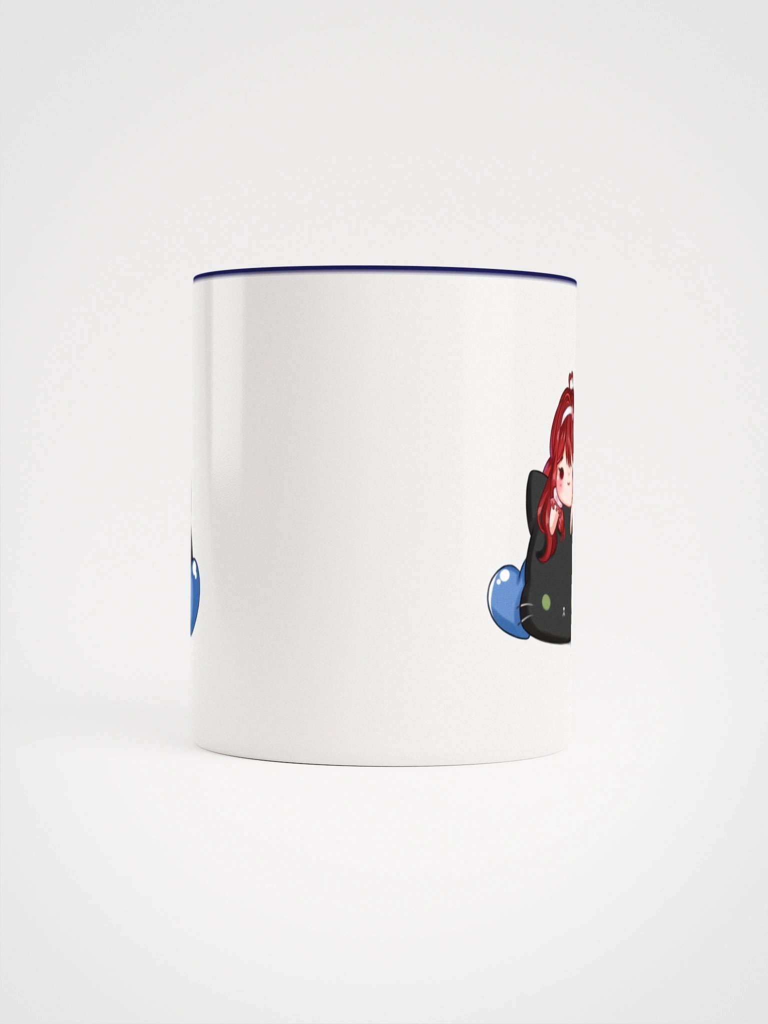 Blue Heart Cat Mug product image (68)