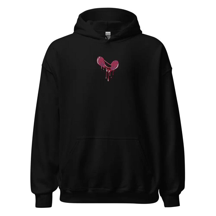 Bleed Your Heart Out Print Embroidered Hoodie (Digital) product image (2)