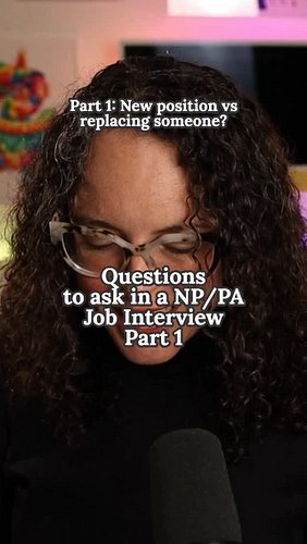 Are you adding to the team or replacing someone who left? 🤔 This is something you should always ask, in an NP, PA, or any hea...