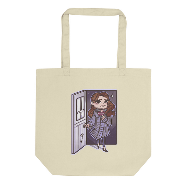 Rich White Lady Cartoon Totebag product image (1)