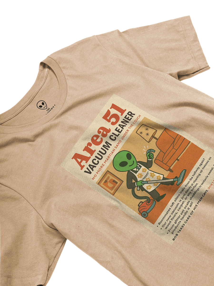 Area 51 Vacuum Cleaner Man Cave Roswell Aliens 1950's Retro Poster product image (15)