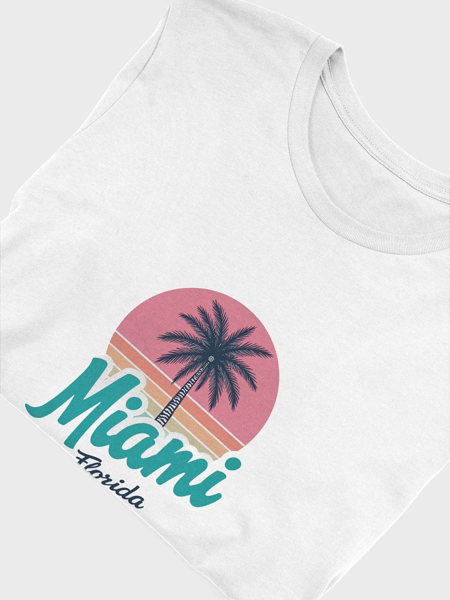 Sunset Palms Miami Vibes T-Shirt product image (5)