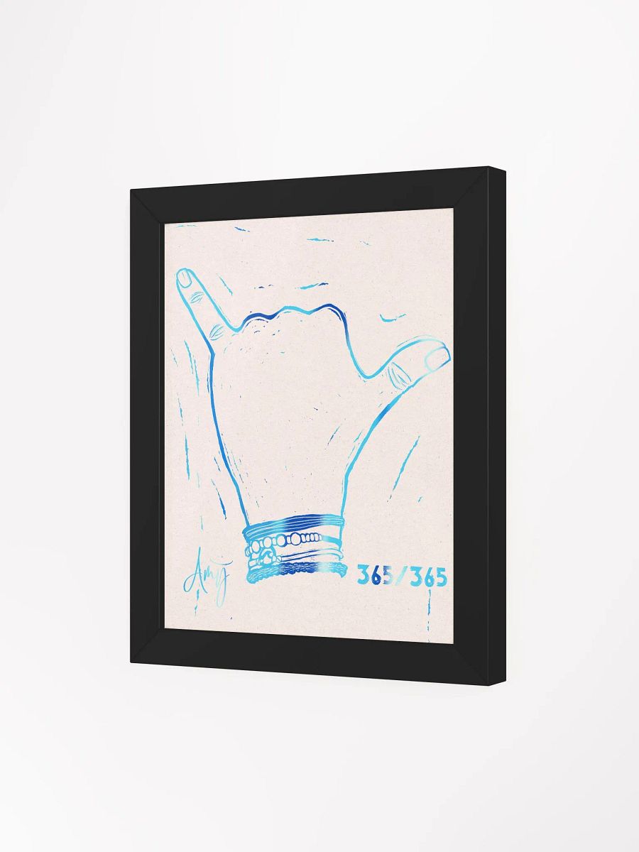 Linocut Hang Loose Art product image (20)