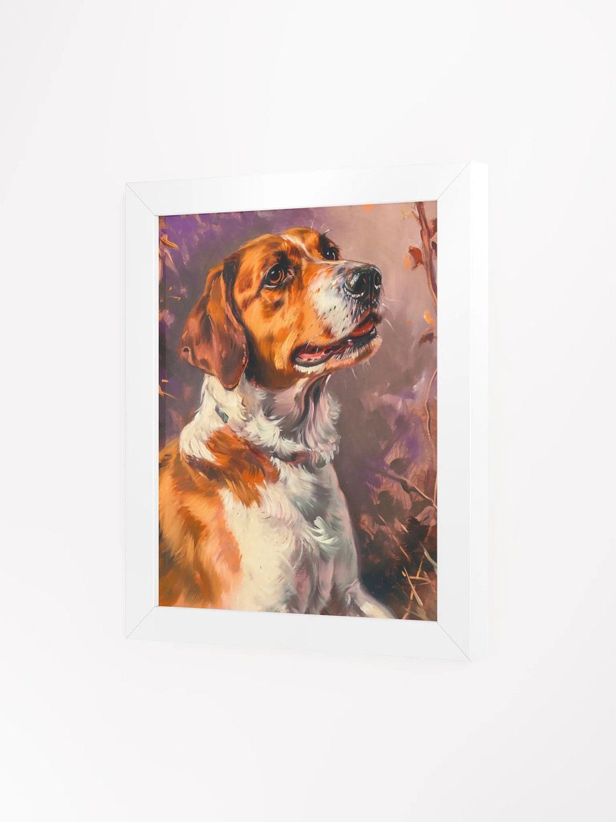 Autumnal Dog Portrait Framed Poster product image (3)