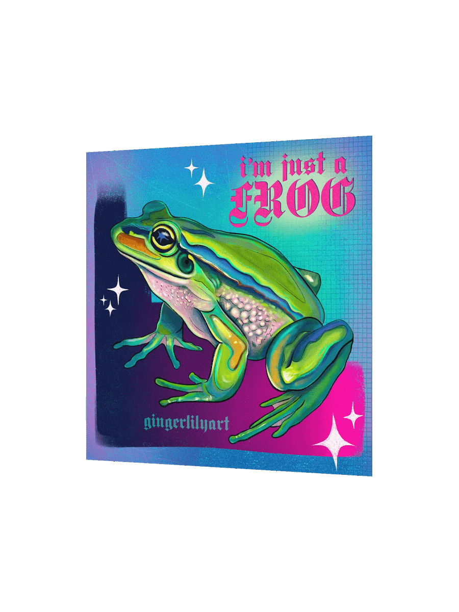 i'm just a frog print product image (4)