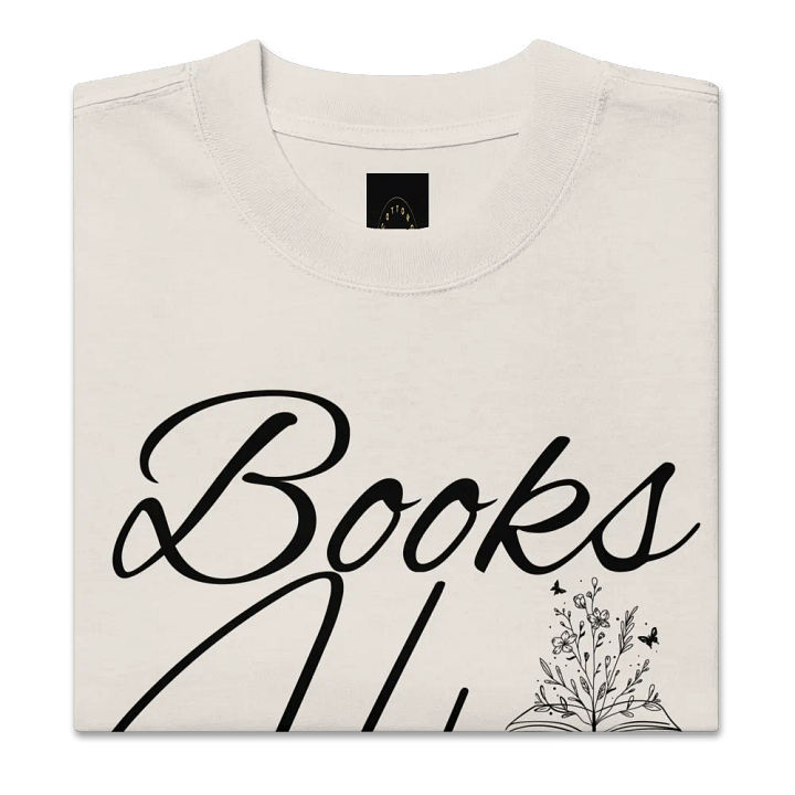 Books Helping Introverts Avoid Conversation Boxy Tee product image (30)