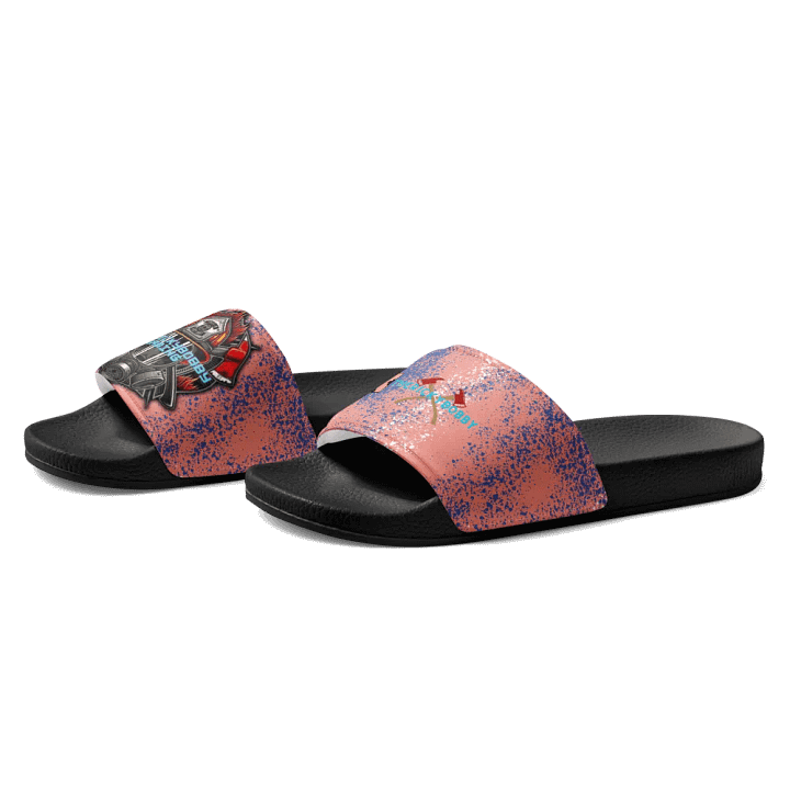 Brave Firefighter Emblem Women's Slides product image (1)