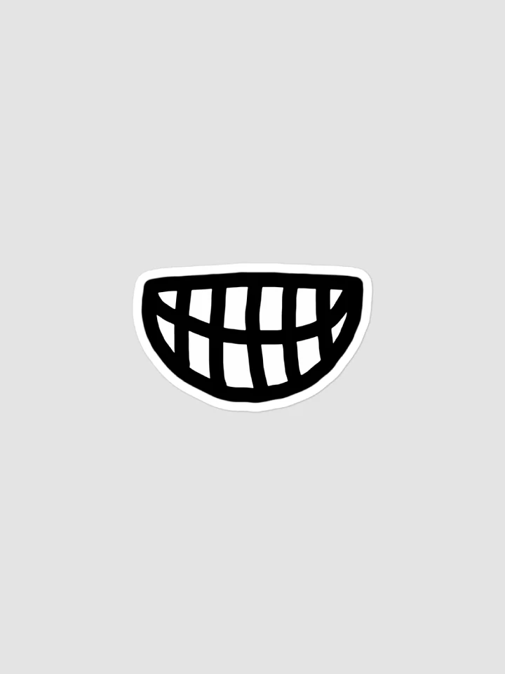 Hehe Sticker [Black] product image (1)