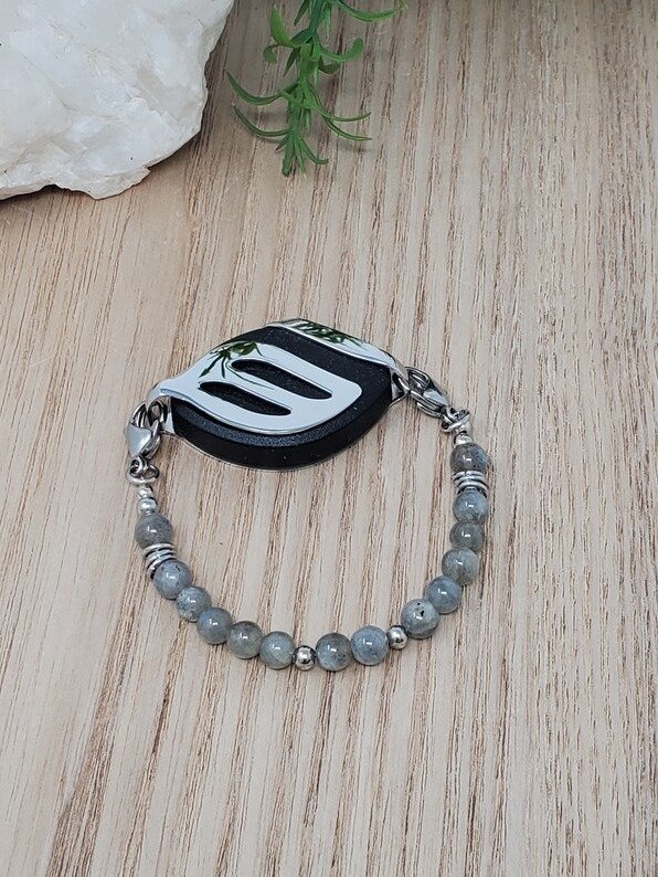 Protection Bracelet | Labradorite | Handmade Accessory for Bellabeat Leaf Urban & Ivy product image (2)