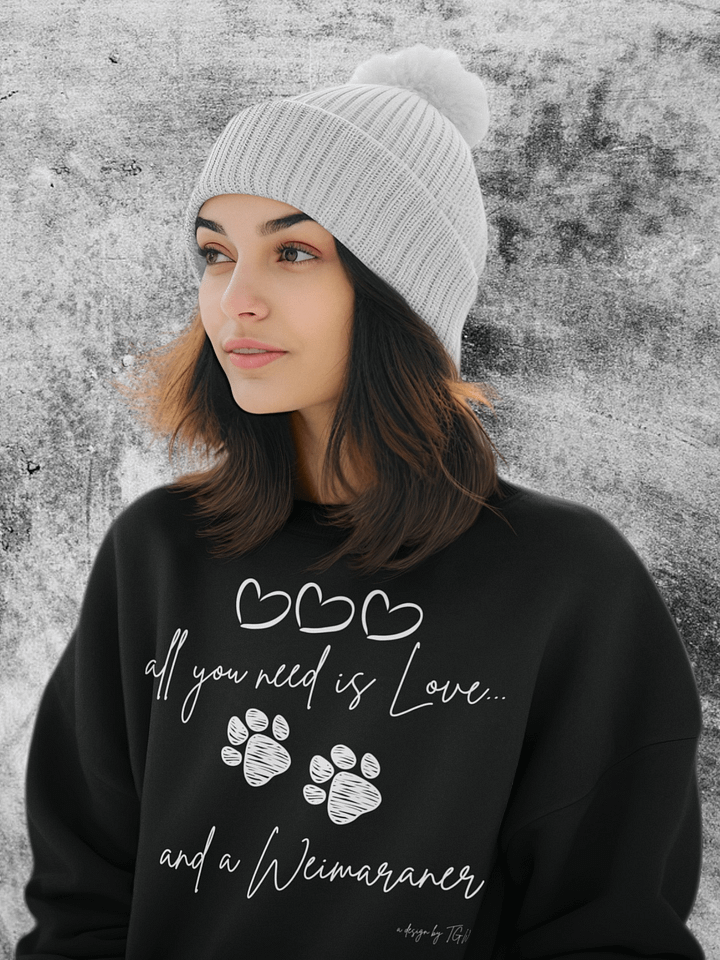 All You Need is Love and a Weimaraner - Lane Seven Premium Crewneck Sweatshirt product image (5)