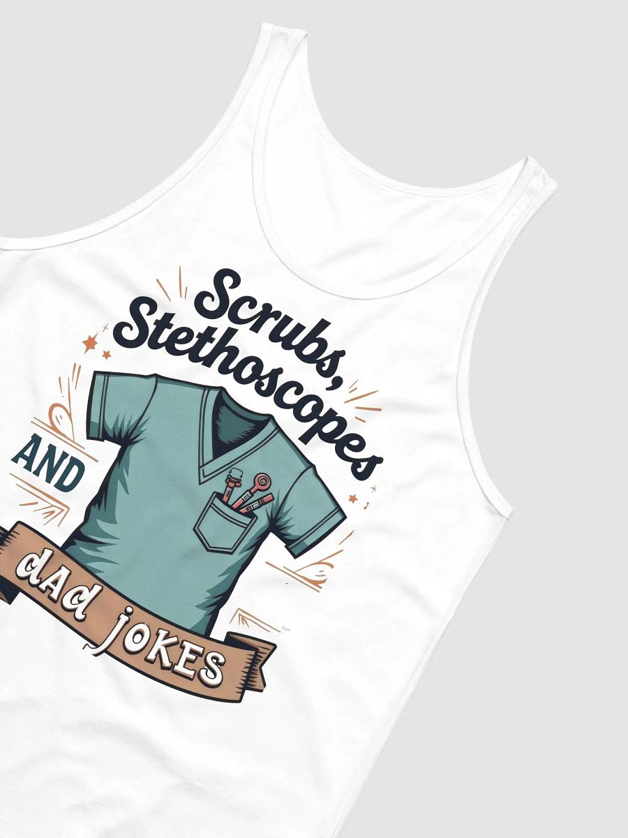 Medical Scrubs and Dad Jokes Tank product image (14)
