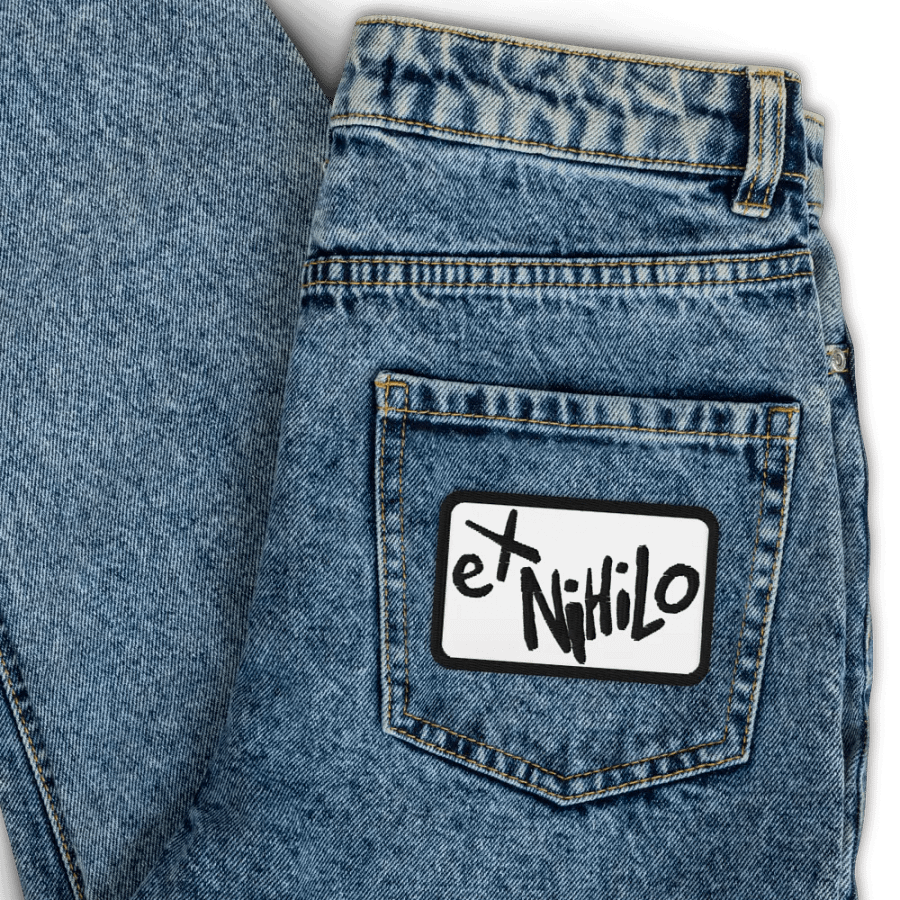 Ex Nihilo Embroidered Patch product image (3)