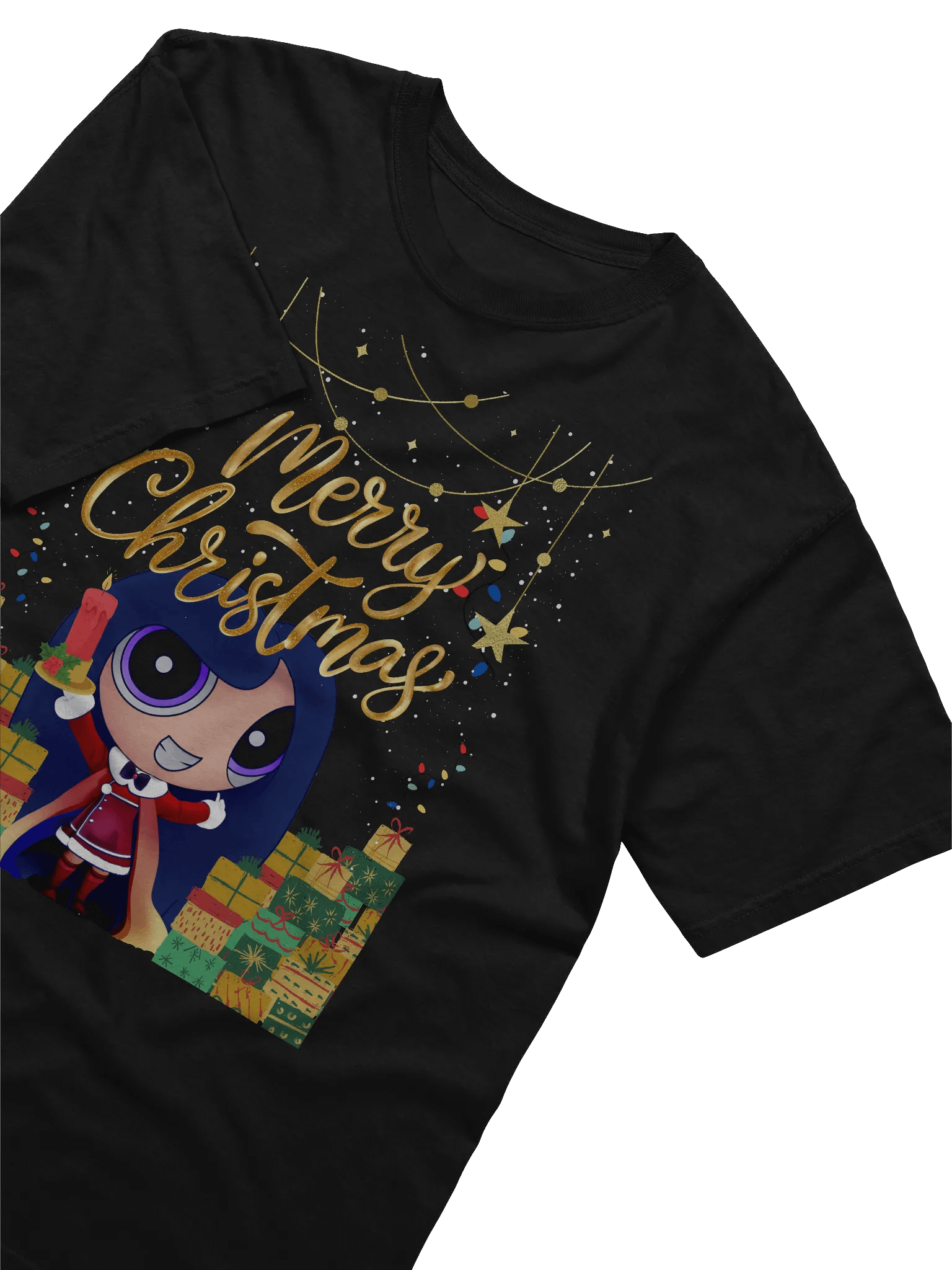 Festive Candlelight Christmas T-Shirt product image (11)