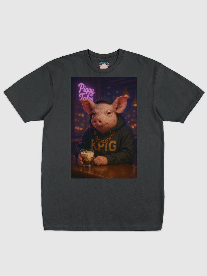 White Russian Piggy Tee product image (1)