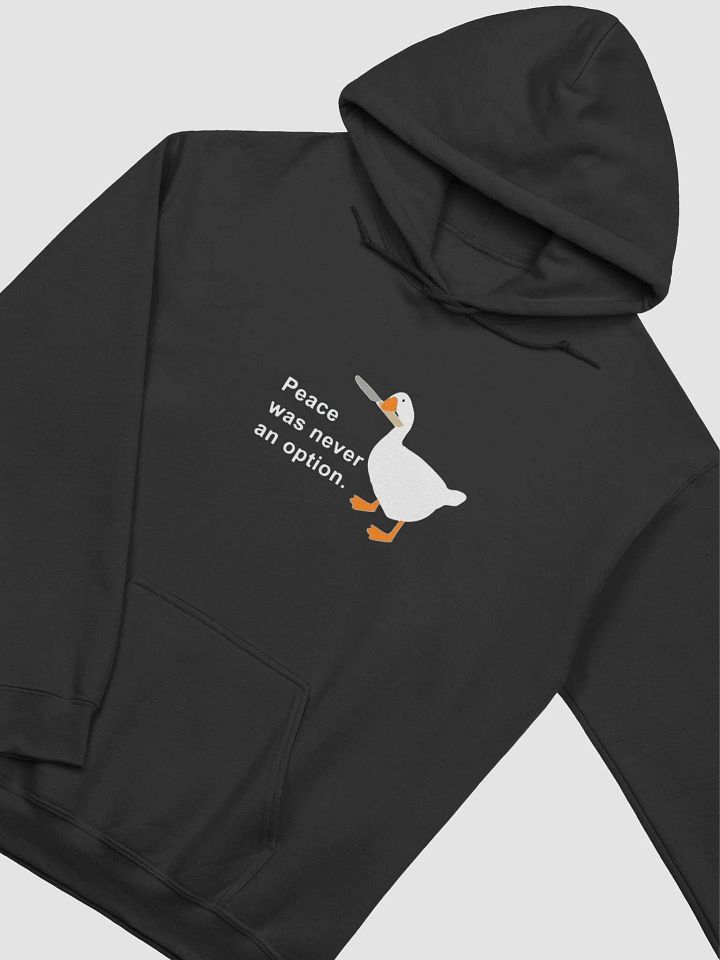Meme Agressive Goose Knife Hoodie product image (21)