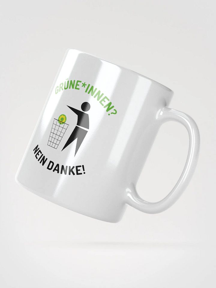Kaffee Tasse/Becher Grüne*innen Nein Danke - Spruch Statement Tasse product image (2)