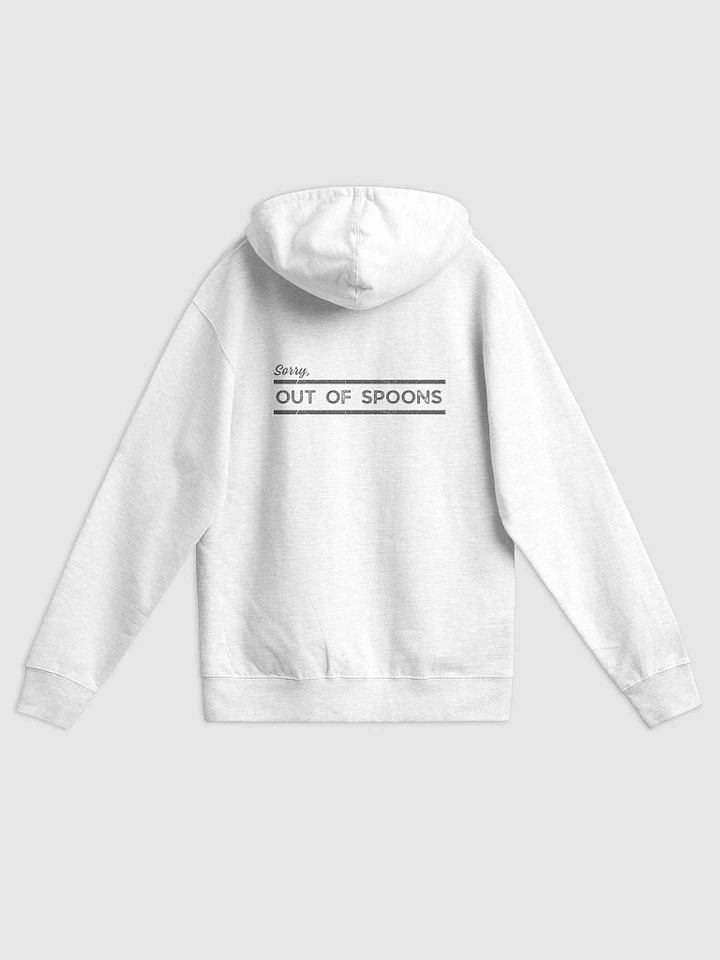 Out of S[poons] Grey Zip Hoodie product image (1)