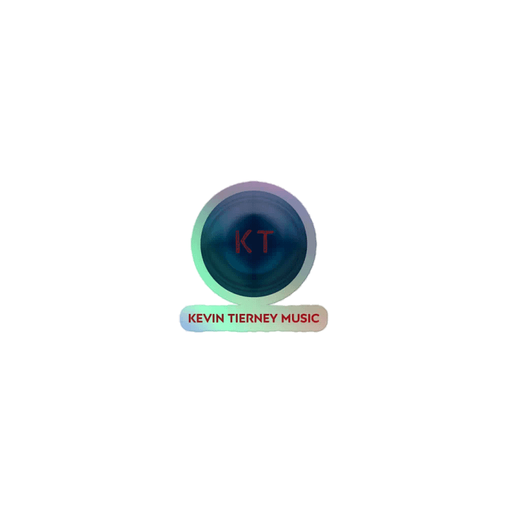 Holographic Kevin Tierney Music Secondary Logo Sticker product image (1)