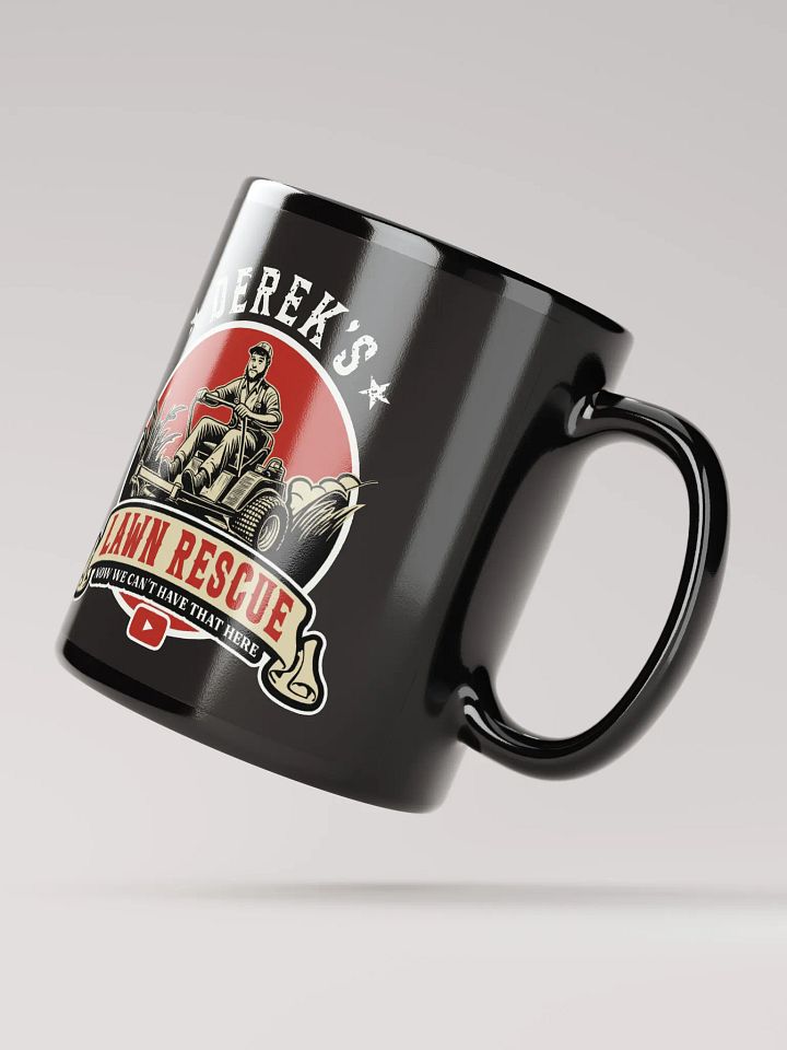 "We Can't Have No Coffee Here" Black Ceramic Mug product image (2)