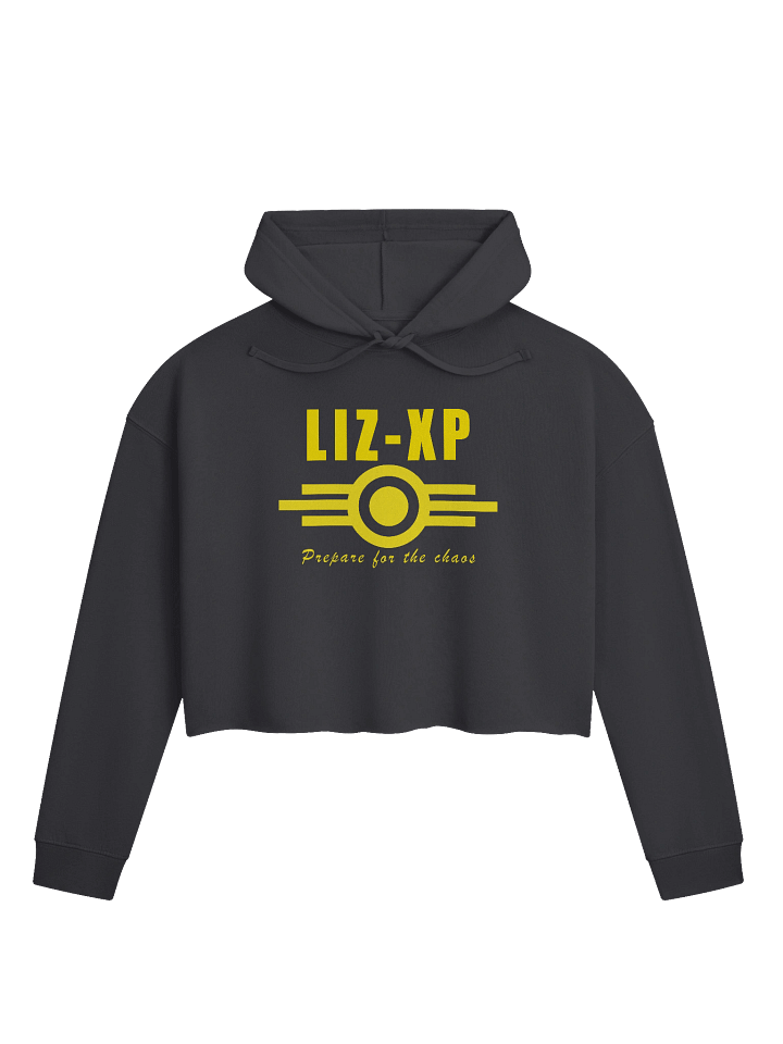 LizXP Fallout Chaos Crop Hoodie (Double Sided) product image (4)