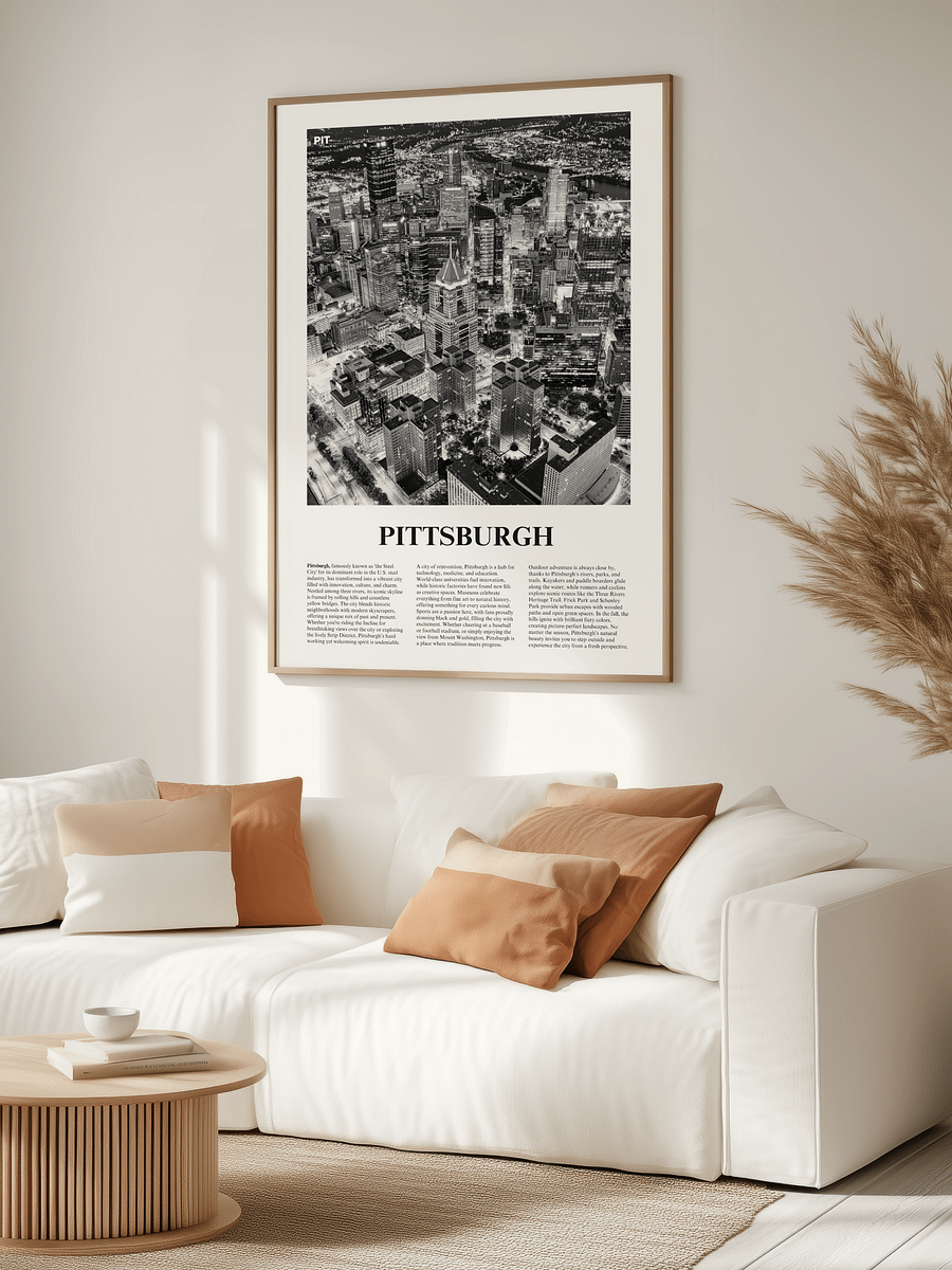 Pittsburgh 02 Newspaper Poster product image (3)