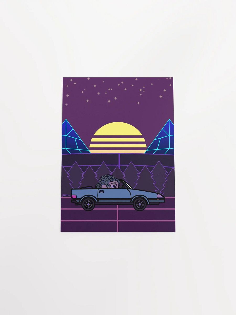Synth Ride Poster product image (28)