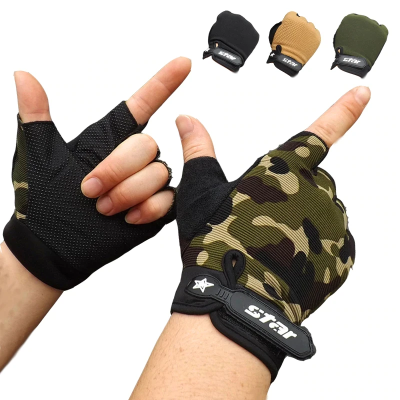 Tactical Half Finger Gloves product image (1)