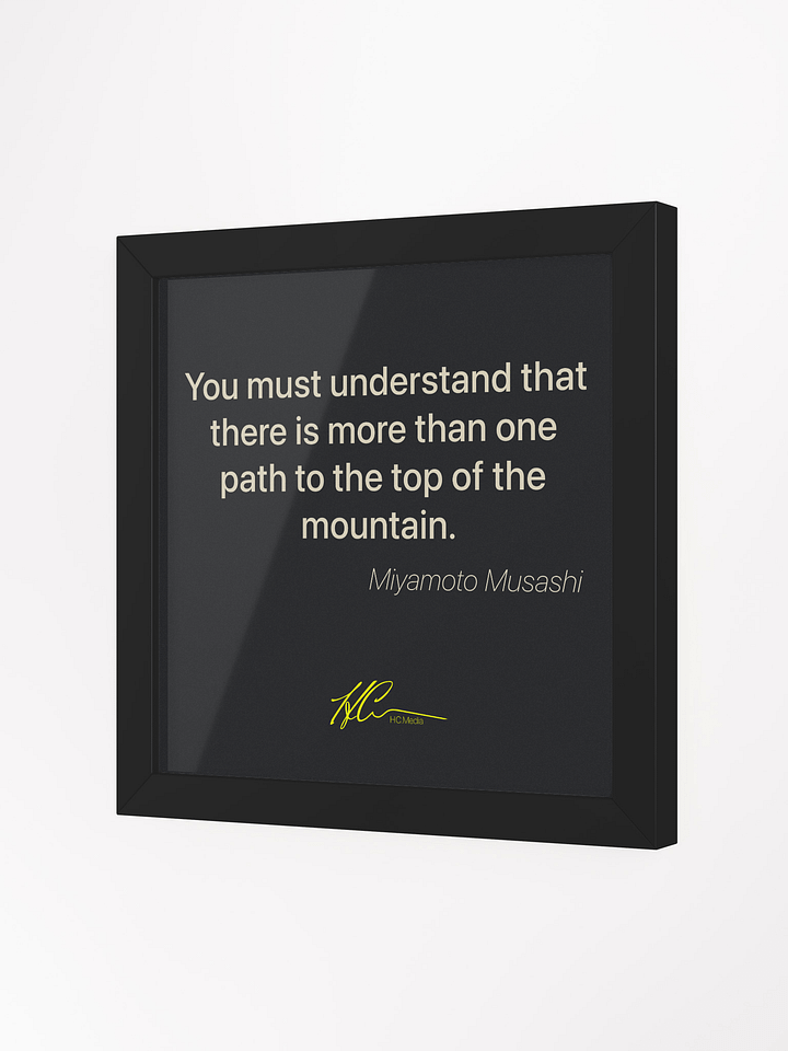 Miyamoto Musashi Q8 - Framed Poster product image (2)