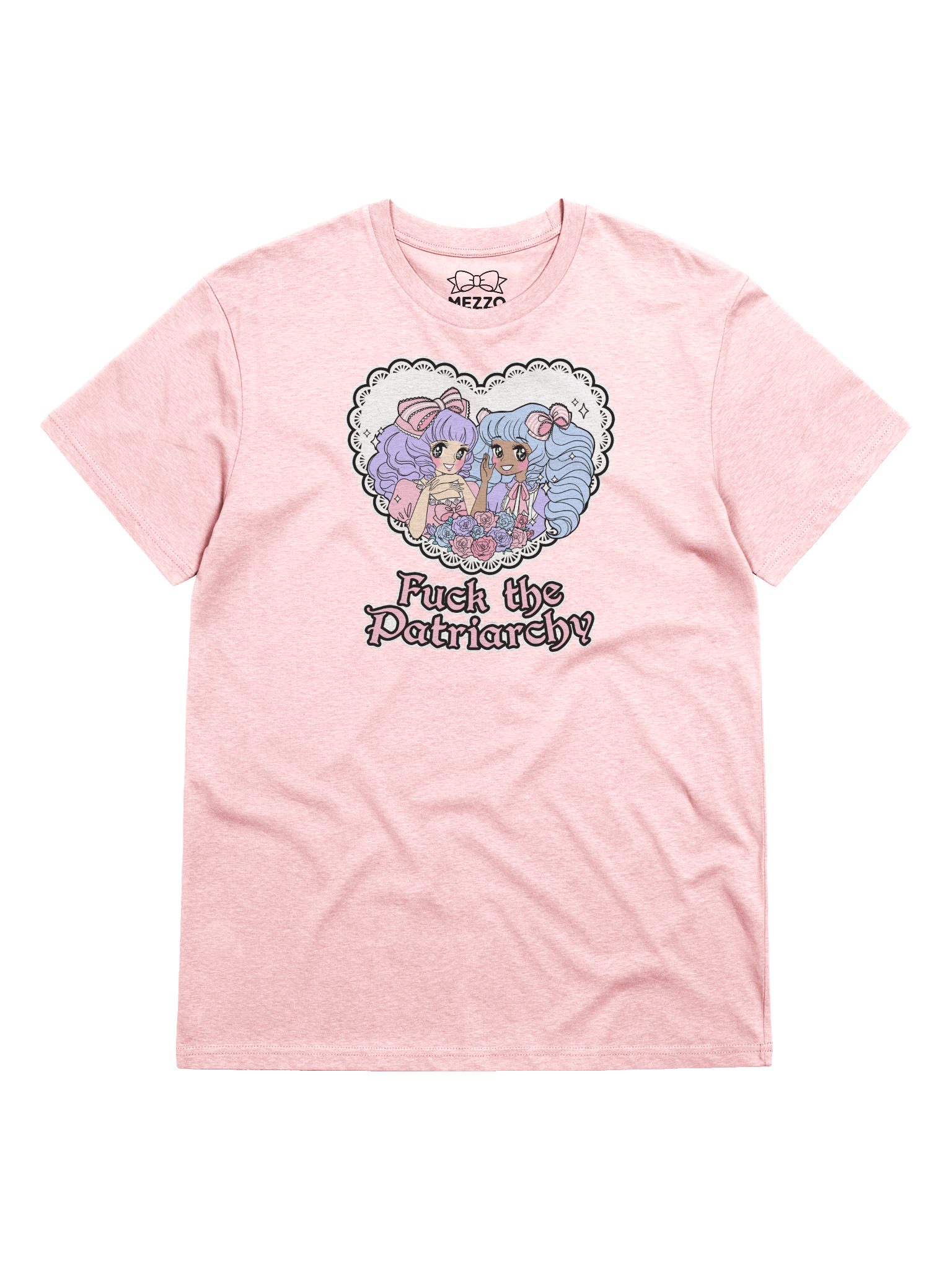 𝑬𝑼⧸𝑼𝑲 Fuck the Patriarchy (Fairy Kei) organic cotton t-shirt product image (1)