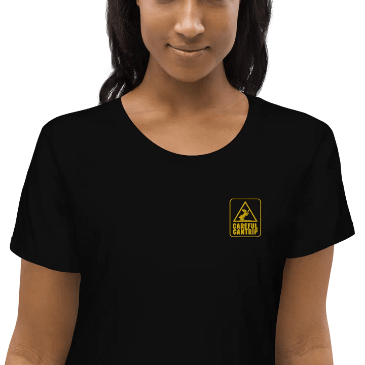 Careful Cantrip Embroidered Logo Fitted Tee product image (2)