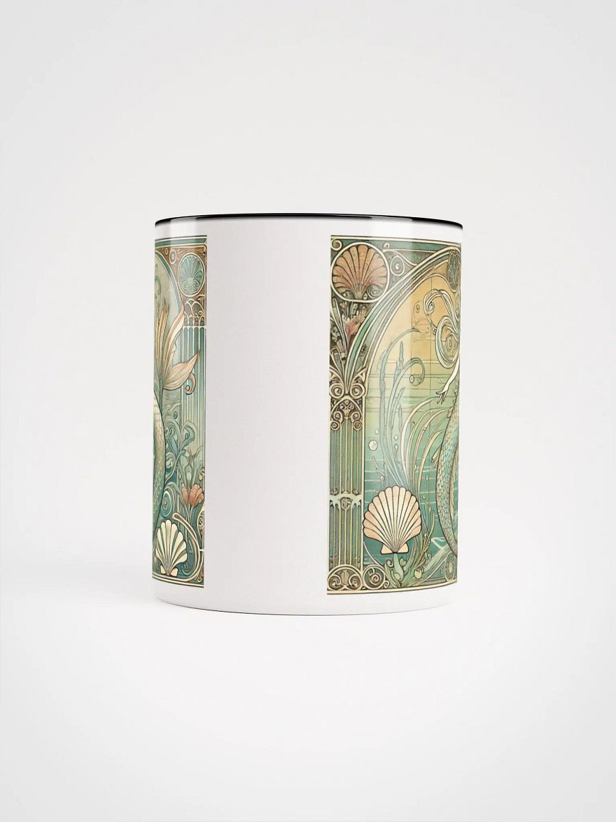 Art Nouveau Mermaid Coffee Mug – Sip in Style with Oceanic Elegance product image (23)
