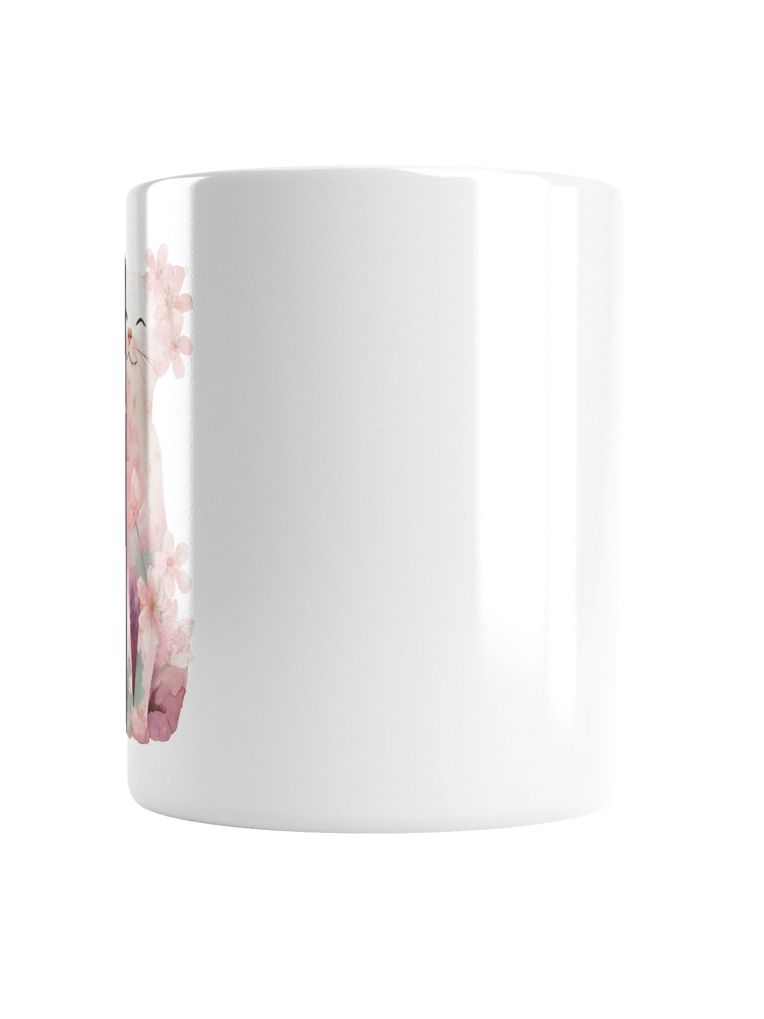 Watercolor Cat Blossom Mug product image (16)