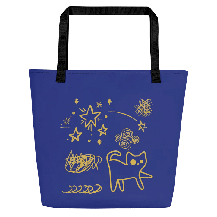 Midnight Doodle Tote Bag product image (2)