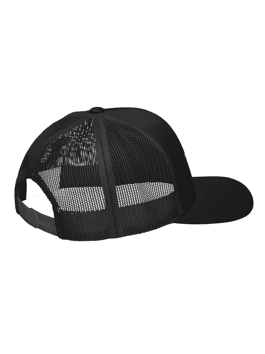 Purple Lightning Bolt Signature Trucker Hat product image (3)
