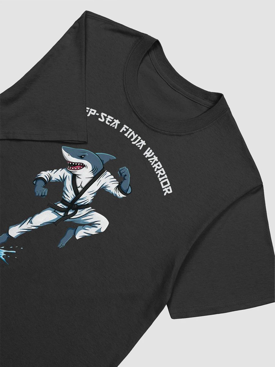 Deep-Sea Finja Warrior – Funny Shark Karate T-Shirt product image (9)