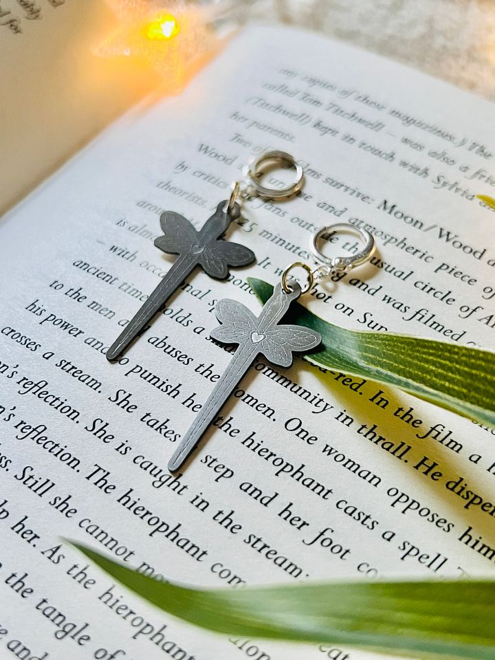 Winged Dagger Earrings product image (2)