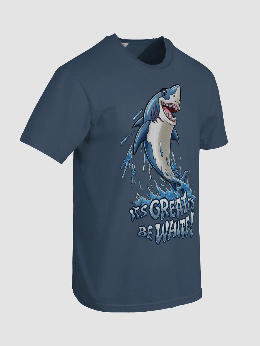 Great White T-Shirt (Full) (Midnight Blue) product image (8)
