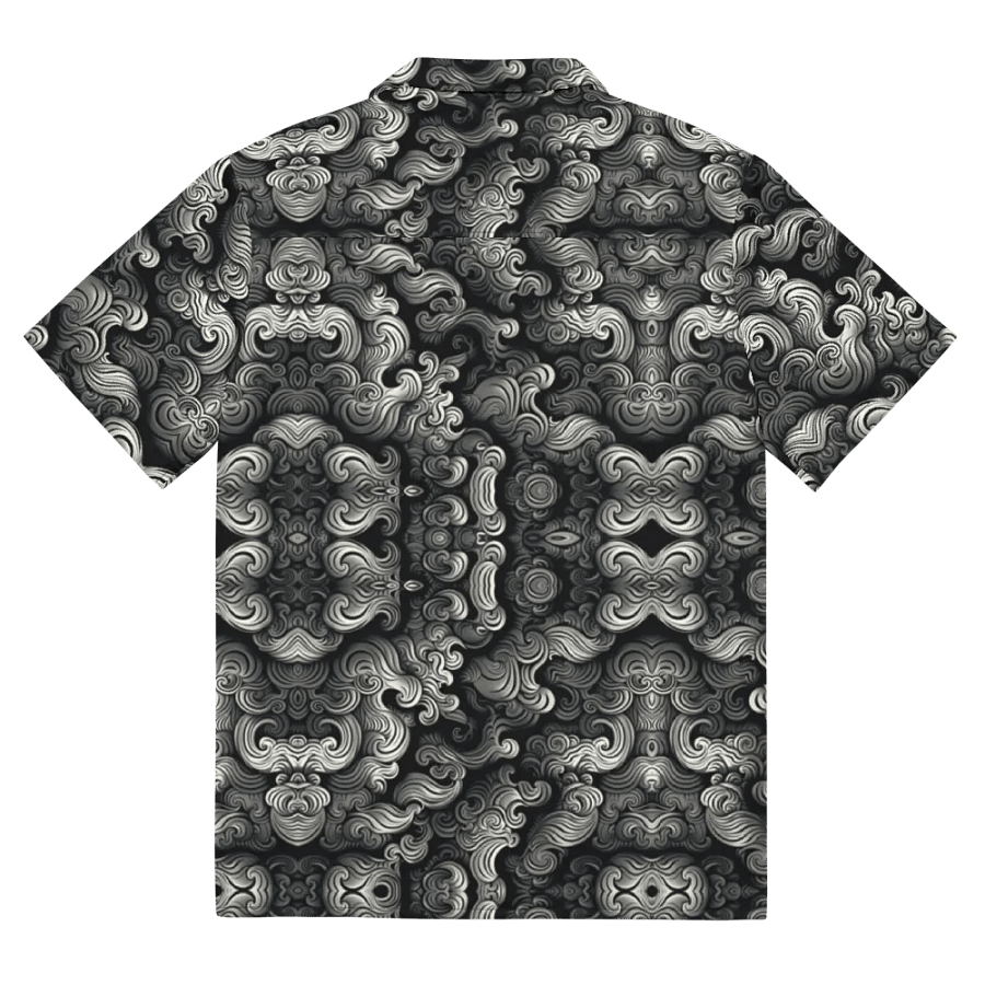 Swirling Grey Clouds Hawaii Style Shirt product image (11)
