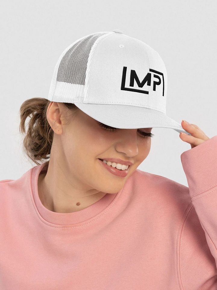 MP Classic Trucker Hat (BLK Logo) product image (1)