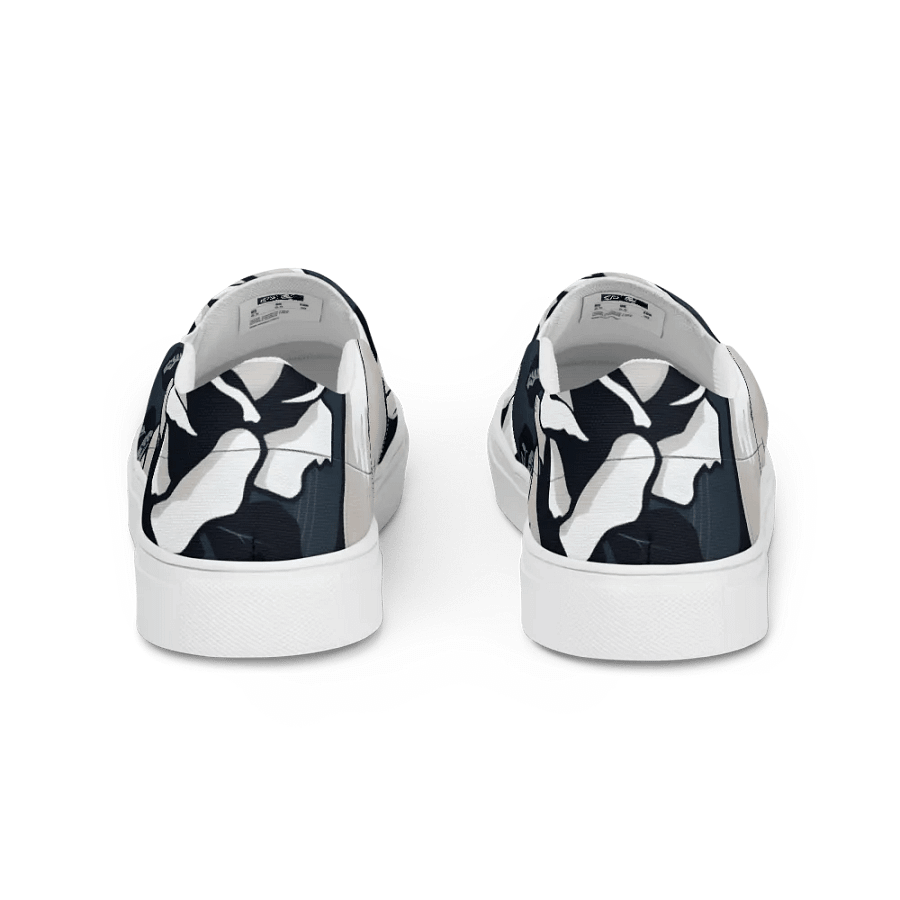 ethereal roses, men't canvas Slip-On shoes product image (4)