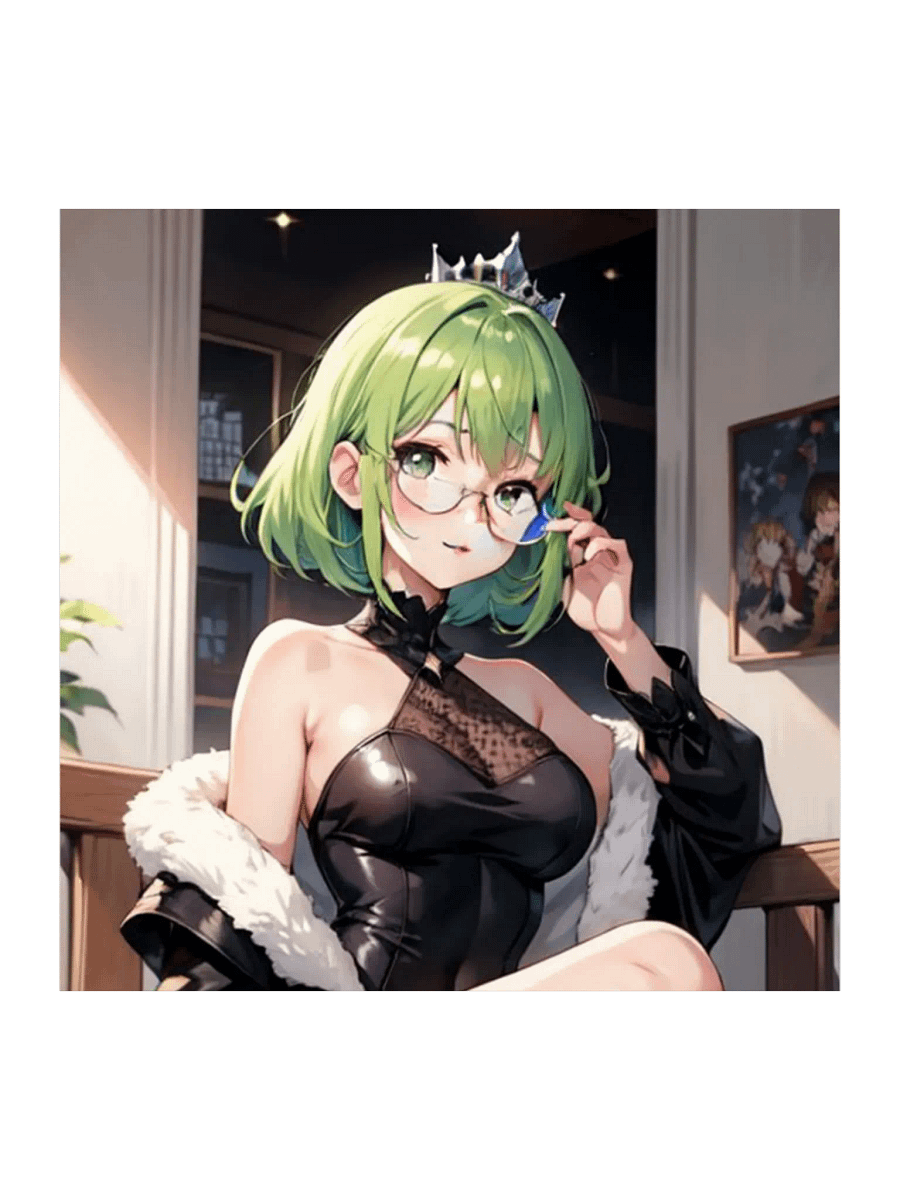 Green K Princess STICKERS product image (1)