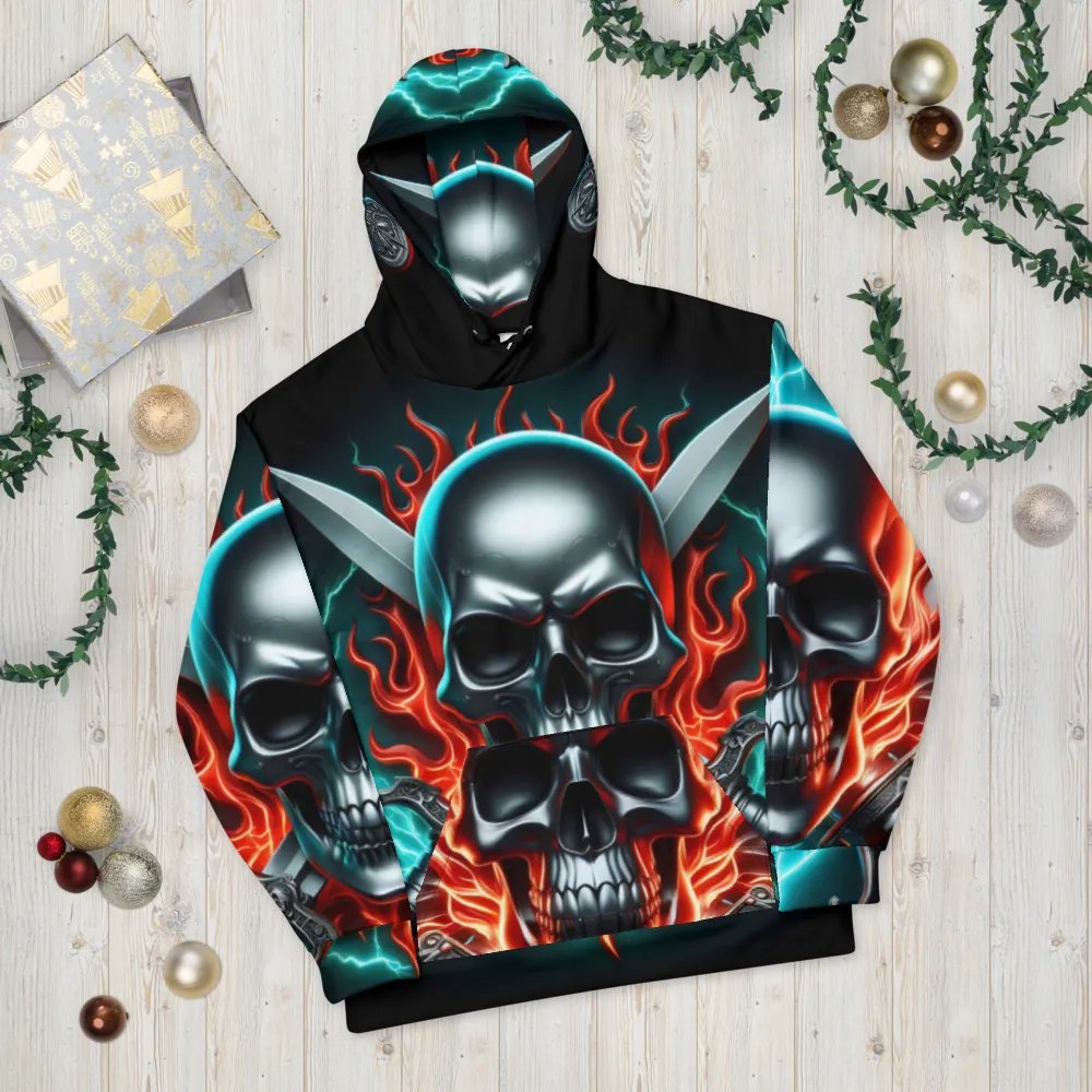Eternal Power - Unisex Skull Hoodie #35 product image (10)