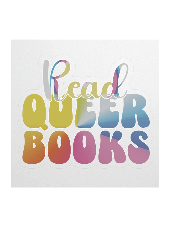 Read Queer Books Sticker product image (1)